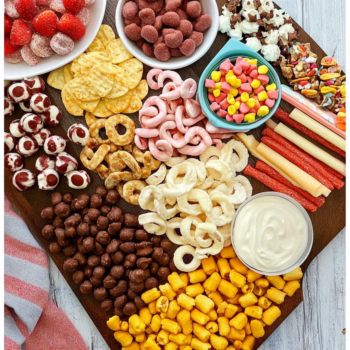 Movie Night Snack Board
