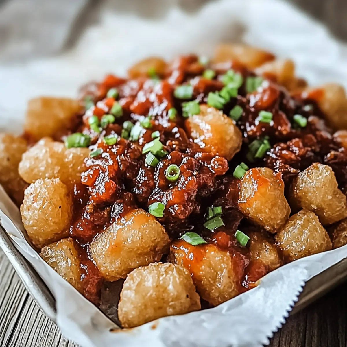 Lil Smokies Tater Tot Bites with Chili Cheese – Irresistibly Cheesy Delight!