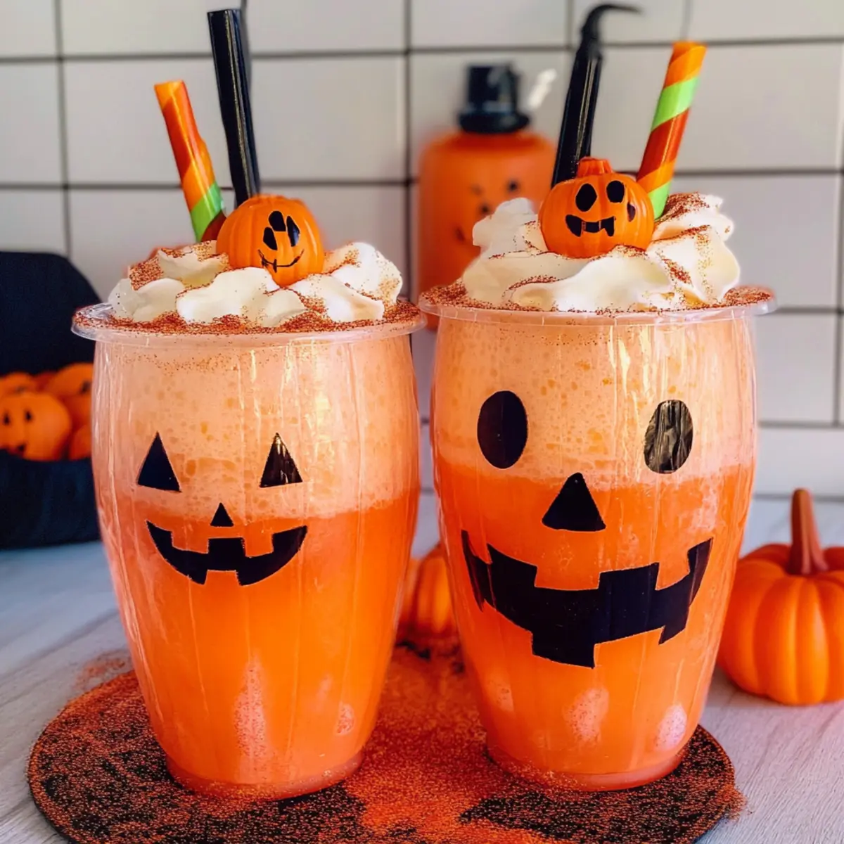 Fanta Jack O'lantern Halloween Floats
