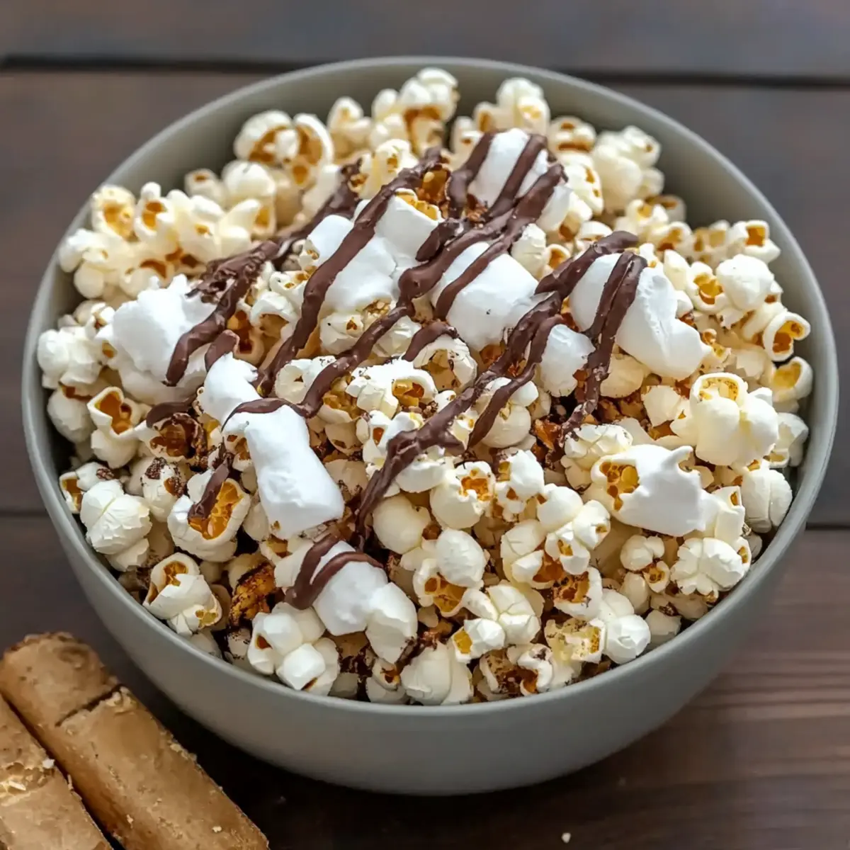 Campfire S'Mores Popcorn